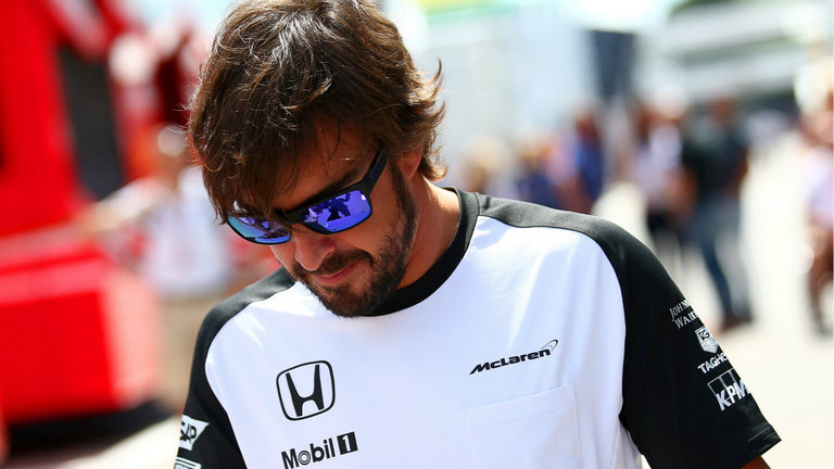 gagal finish, Alonso frustasi