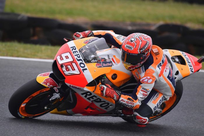 Marc Marquez Ambil Pole Position di MotoGP Australia