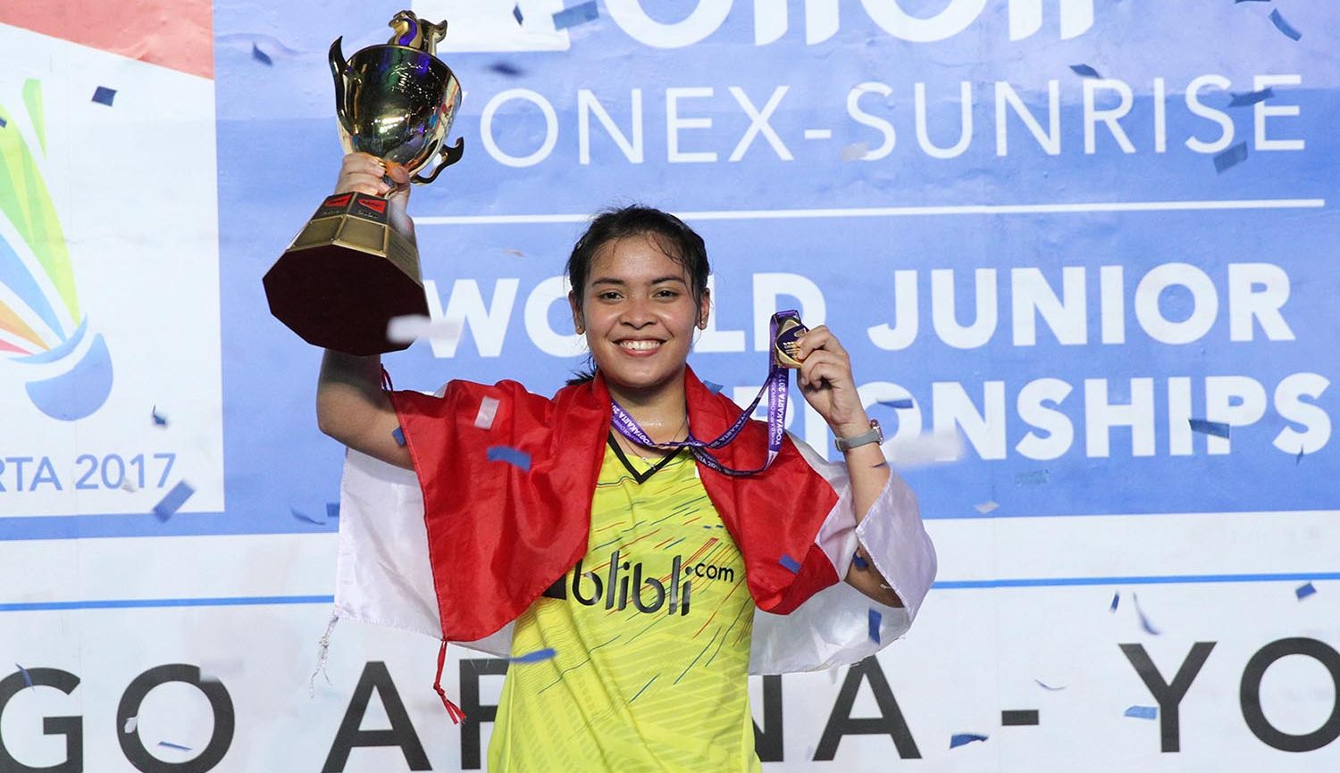 Indonesia Rebut Dua Gelar Juara di Kejuaraan Dunia Bulutangkis Junior 2017