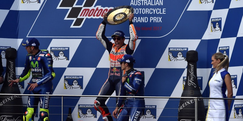 Inilah Strategi Marc Marquez Memenangi MotoGP Australia 2017