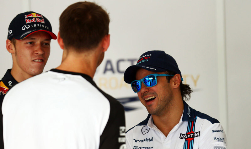 Williams Membidik Daniil Kvyat, Felipe Massa Semakin Terpuruk!