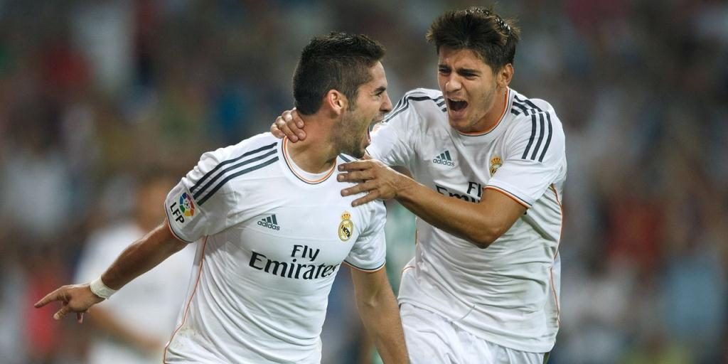 Isco dan Morata Saat Bermain Bersama di Real Madrid