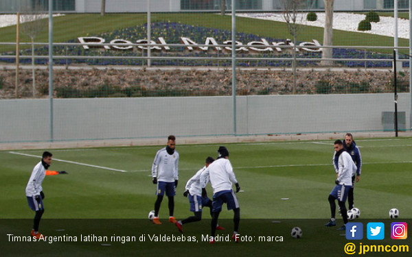 Hadapi Spanyol, Messi Mulai latihan di Real Madrid