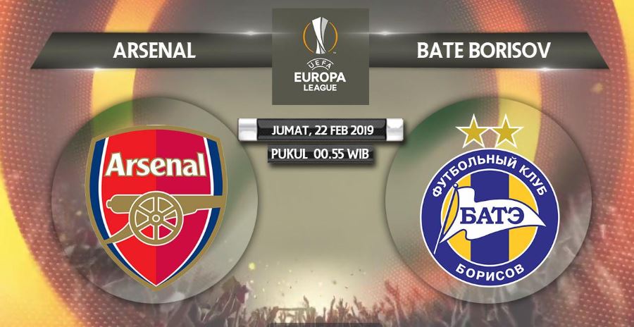 Arsenal vs BATE Liga Europa 2018/2019