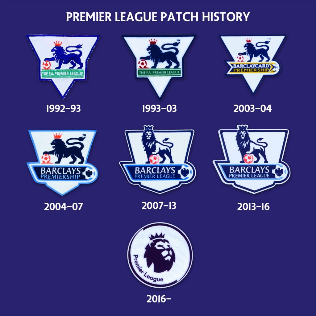 Evolusi logo Premier League