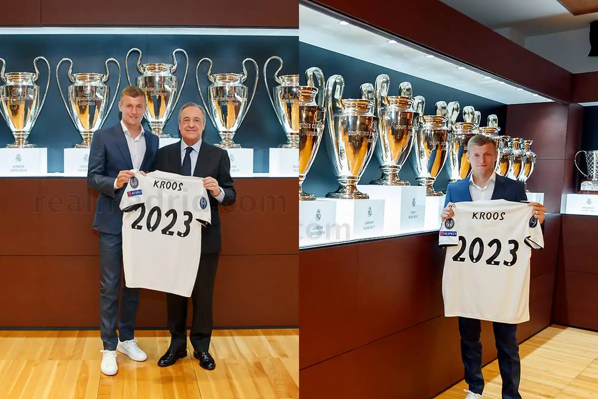 Toni Kross perpanjang kontrak dengan Real Madrid hingga 2023