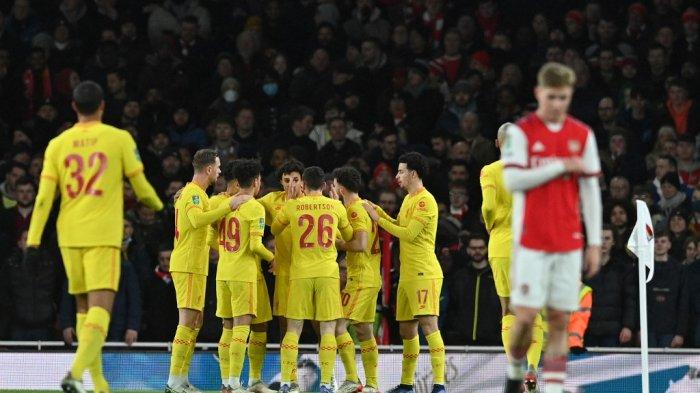 Kalahkan Arsenal 2-0, Liverpool Akan Menantang Chelsea Di Final Carabao Cup