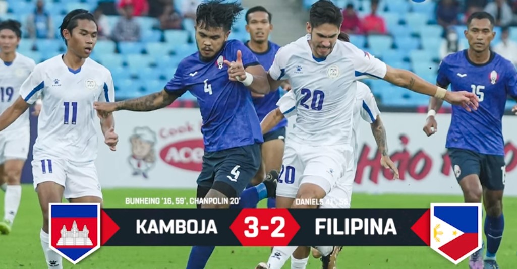Kamboja vs Filipina