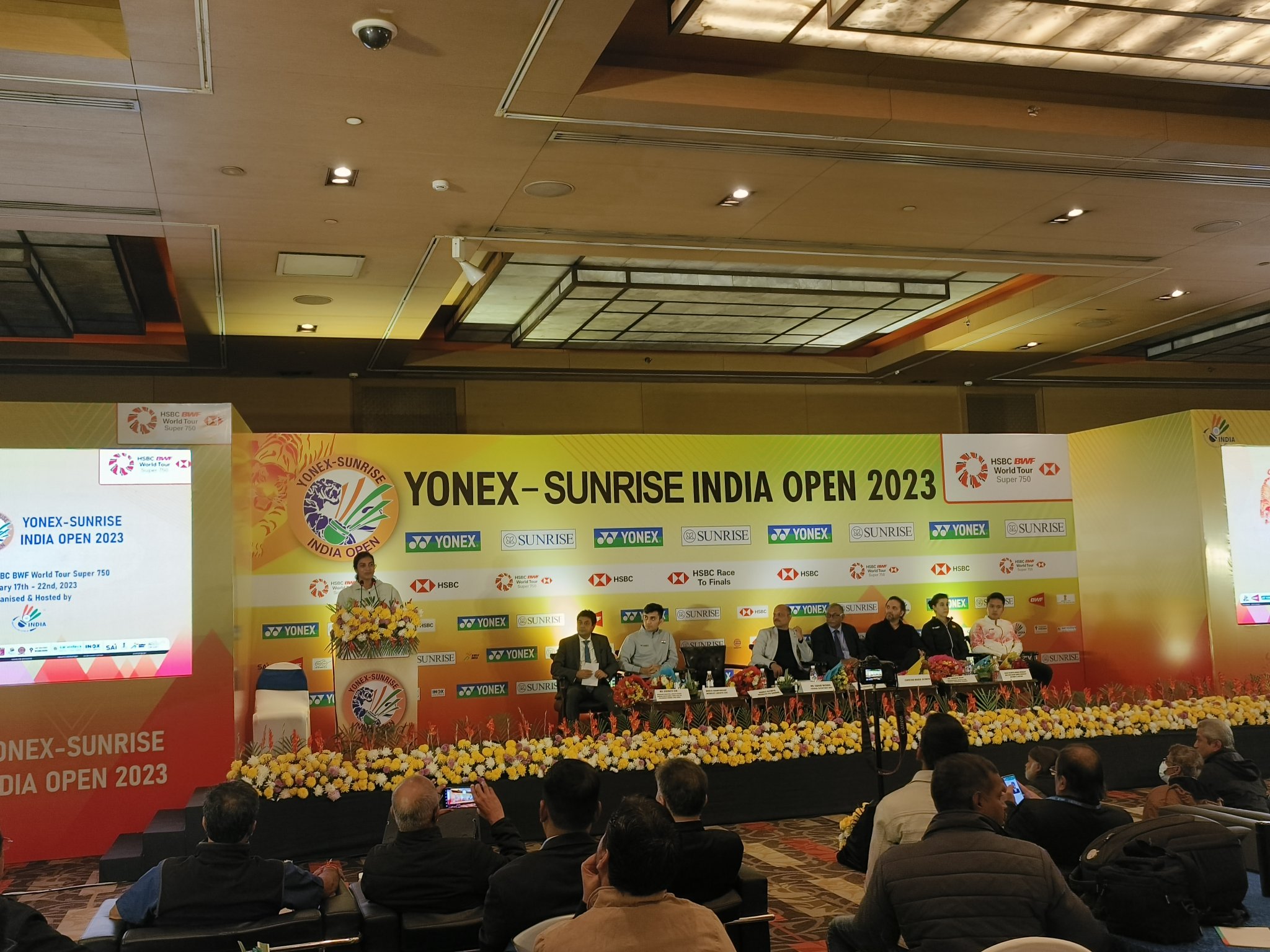 Konferensi Pers Menjelang India Open 2023 