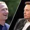 Mark Zuckerberg dan Elon Musk