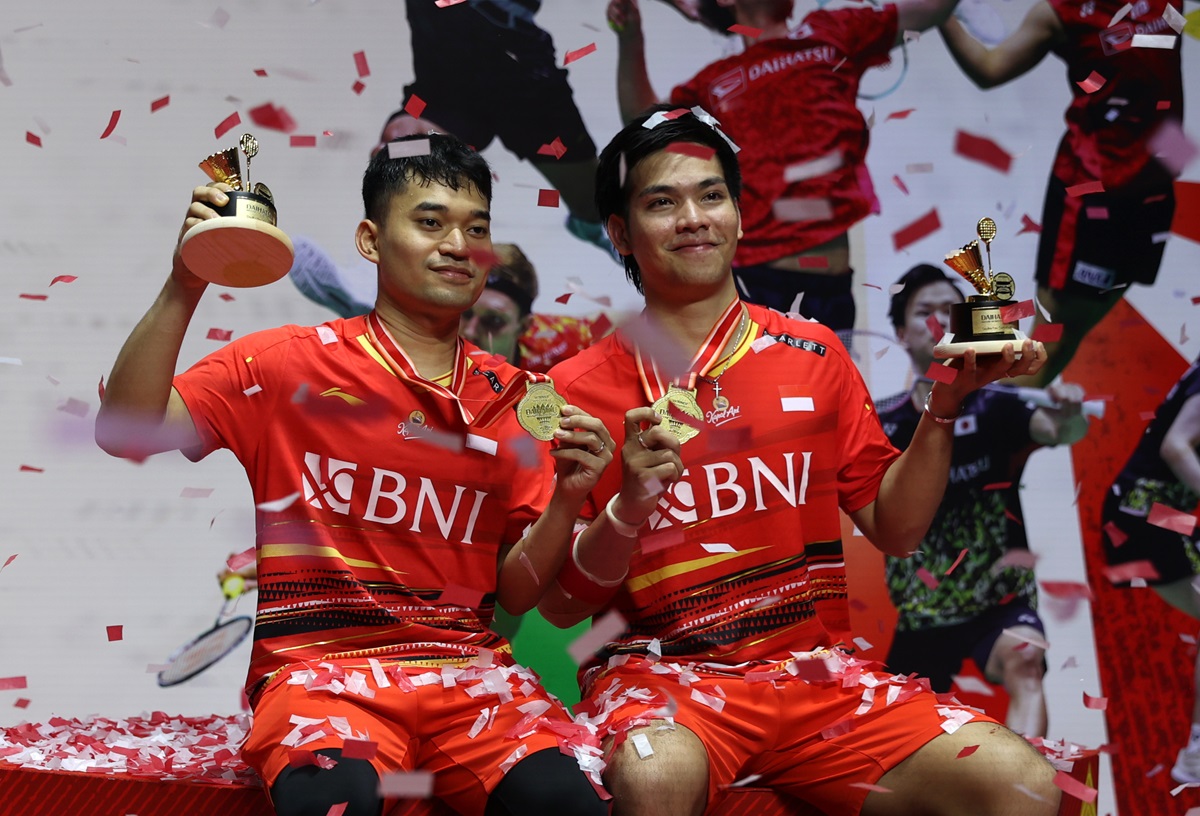 Leo dan Daniel Berhasil Juara Indonesia Masters 2024
